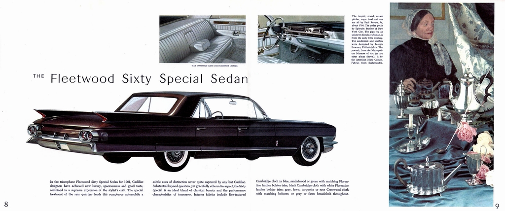 1961 Cadillac Prestige Brochure Page 4